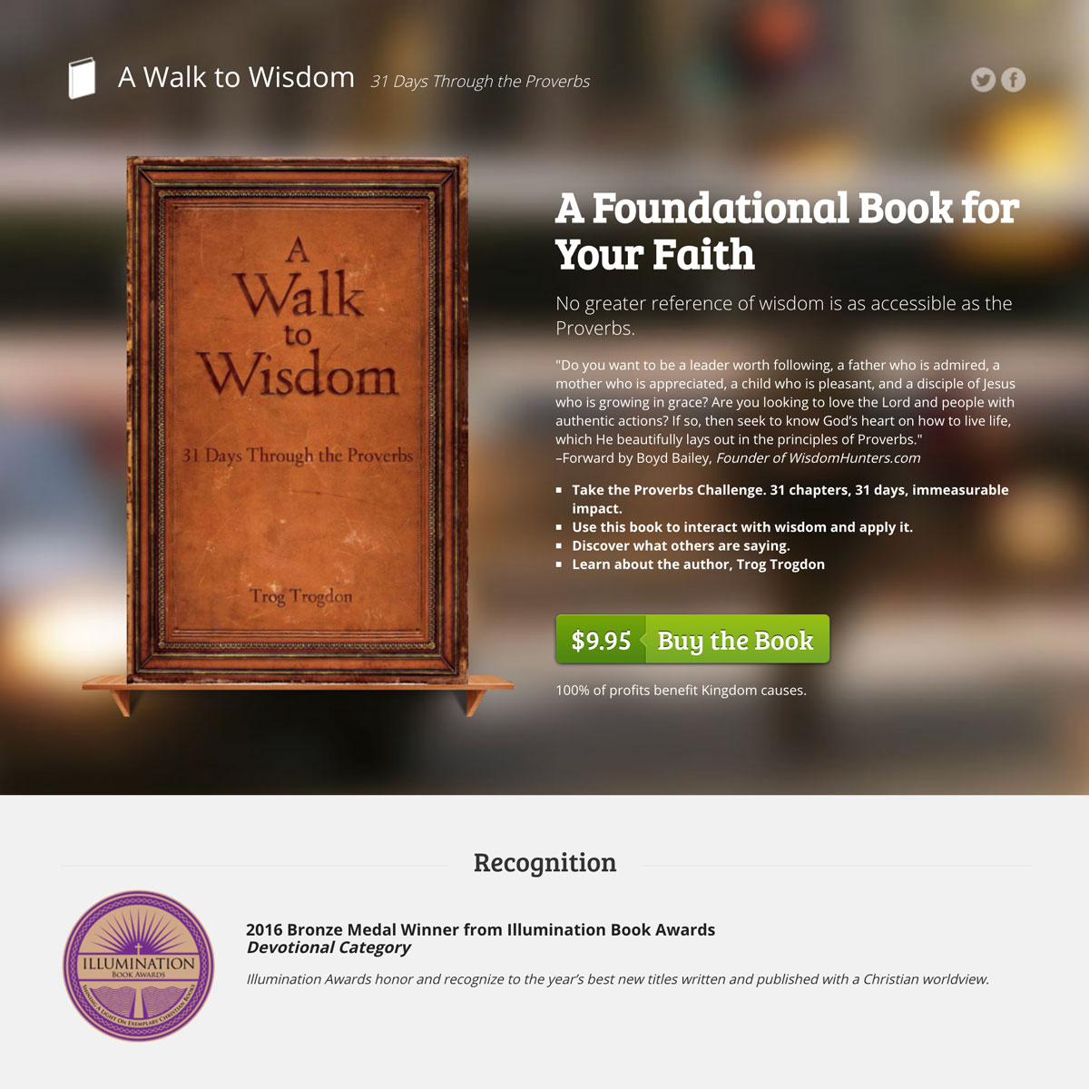A Walk to Wisdom